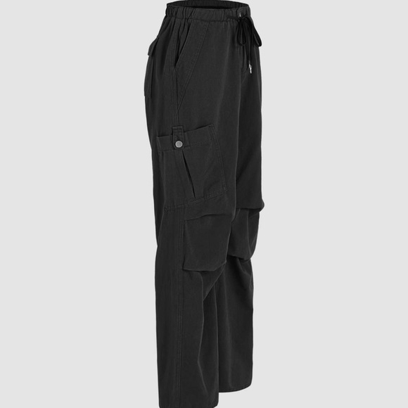 Cider Black Denim Cargo Pants - Picture 3 of 5